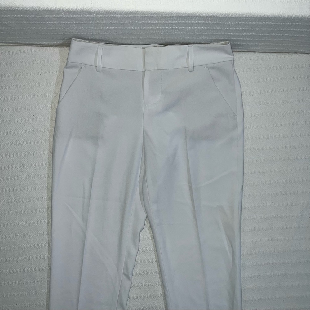 Alice + Olivia Stacey Slim Fit Pants Womens Size 2 Trousers Slacks Business - Picture 6 of 15